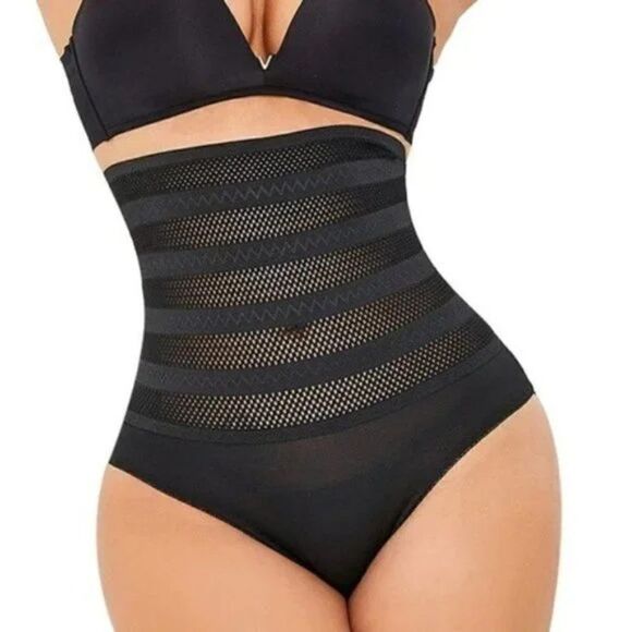 HIGH Waist Tummy Control Shapewear Body Black - Picture 1 of 7